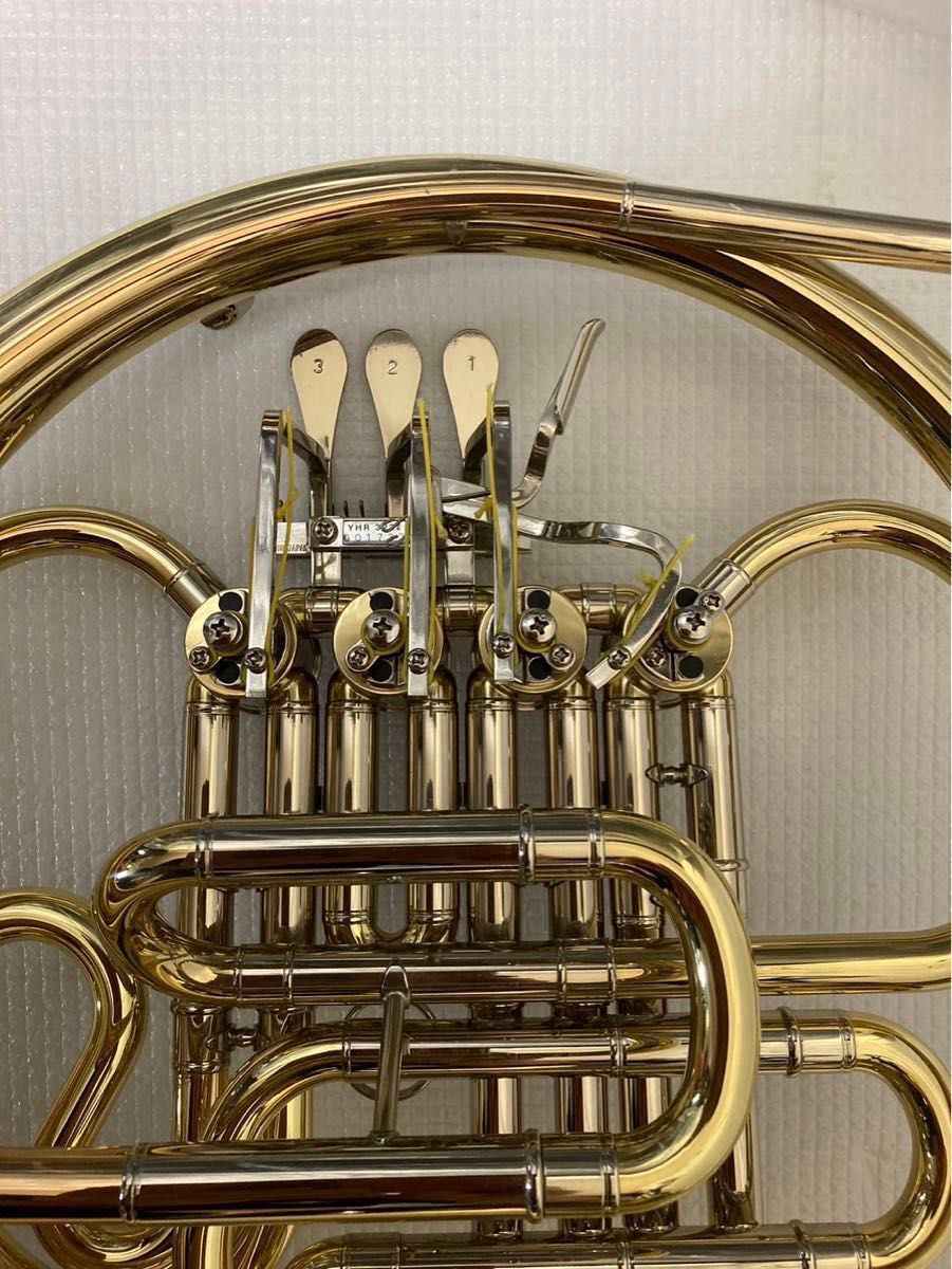 YAMAHA】B♭シングルホルンYHR -322II(Fナチュラル替管付)中古 YAMAHA】B♭シングルホルンYHR -322II(Fナチュラル替管付)中古