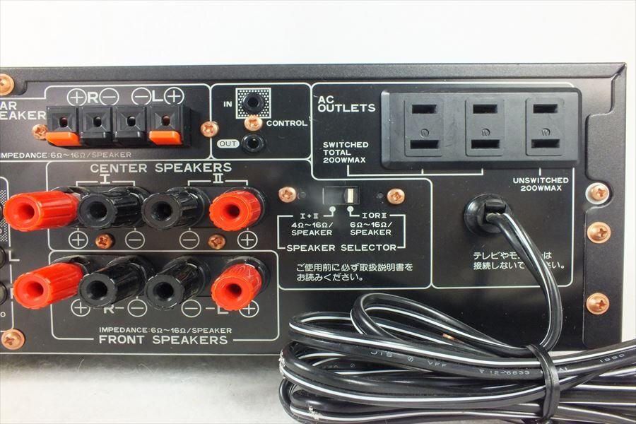 ☆ PIONEER パイオニア VSA-550-K アンプ 中古 現状品 ☆ PIONEER パイオニア VSA-550-K アンプ 中古 現状品
