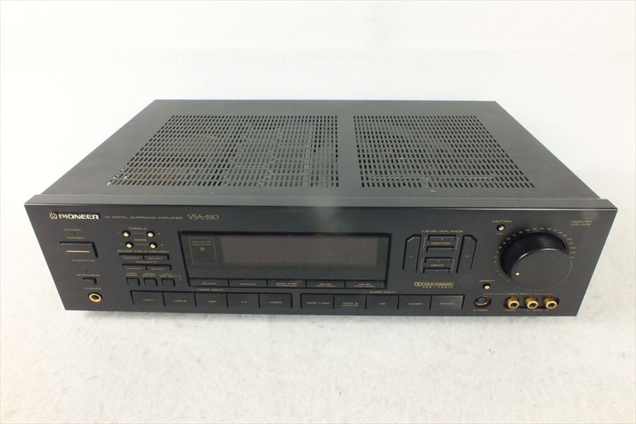 ☆ PIONEER パイオニア VSA-550-K アンプ 中古 現状品 ☆ PIONEER パイオニア VSA-550-K アンプ 中古 現状品