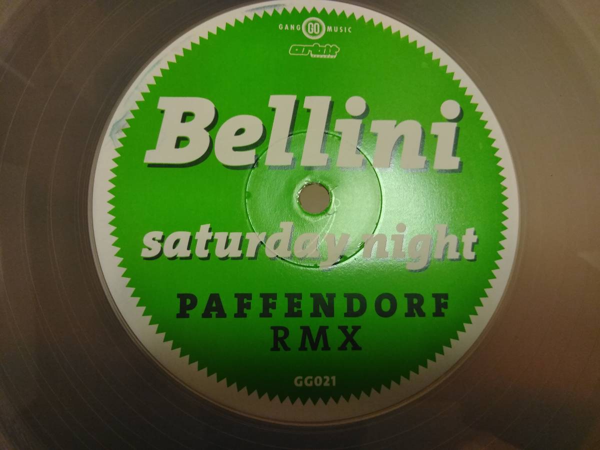 ■BELLINI / SATURDAY NIGHT アナログ_画像3