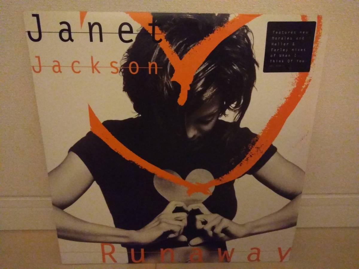 ■JANET JACKSON / RUNAWAY アナログの画像1