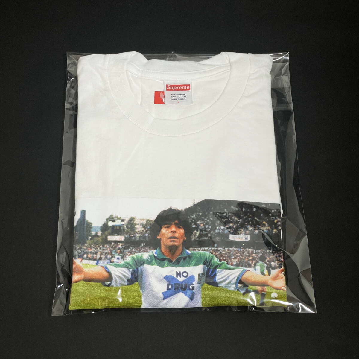 Supreme Maradona Tee White シュプリーム マラドーナ Tシャツ Lサイズ Supreme Maradona Tee White 24SS シュプリーム