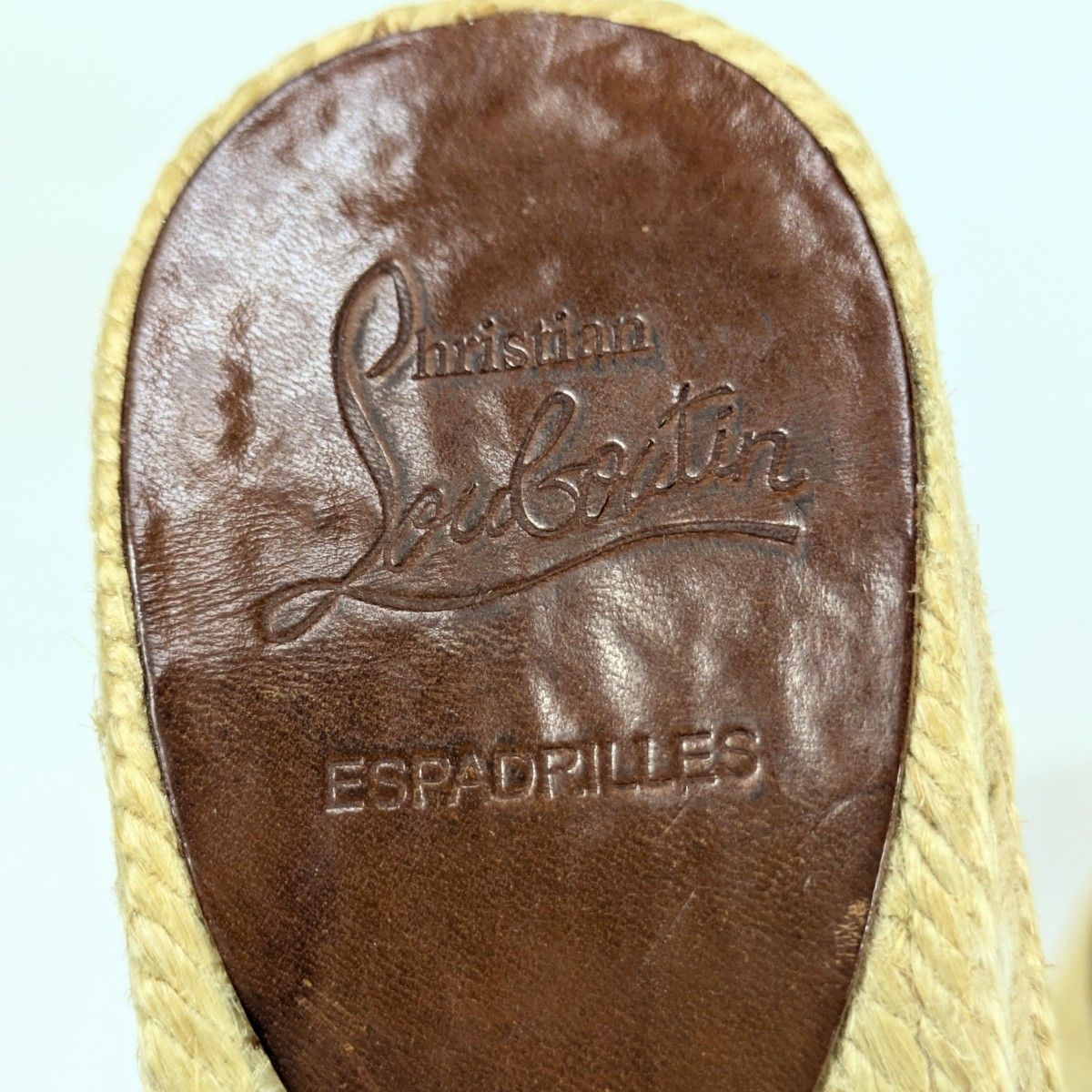 Christian Louboutin クリスチャンルブタン リボン ウェッジ Christian Louboutin クリスチャンルブタン リボン ウェッジ