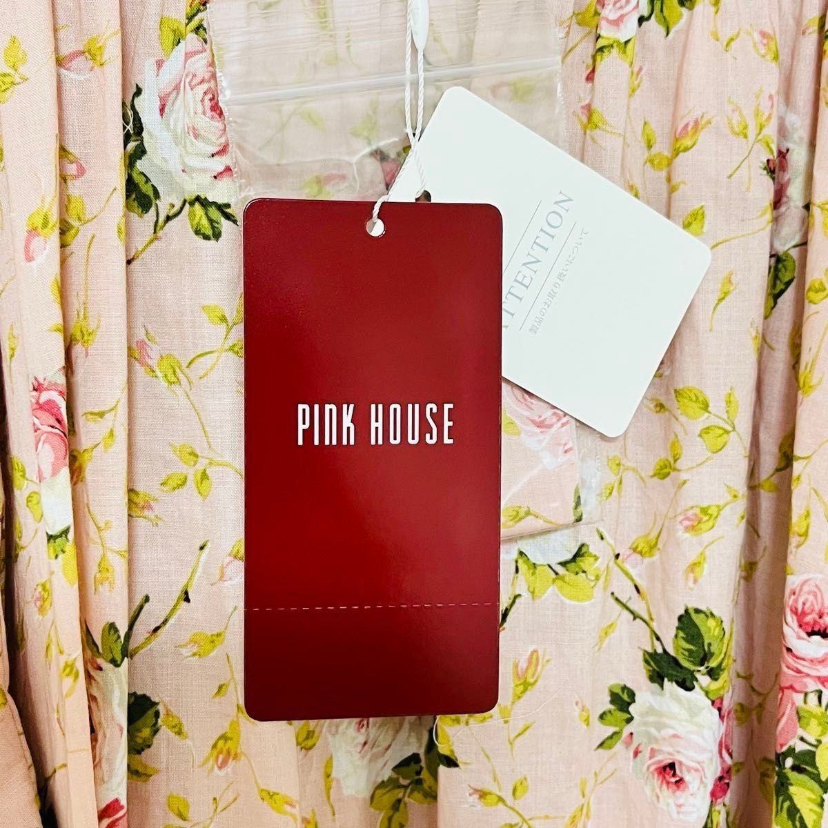 ピンクハウス PINK HOUSE ワンピース ブロッサムローズプリント ピンクハウス PINK HOUSE ワンピース ブロッサムローズプリント