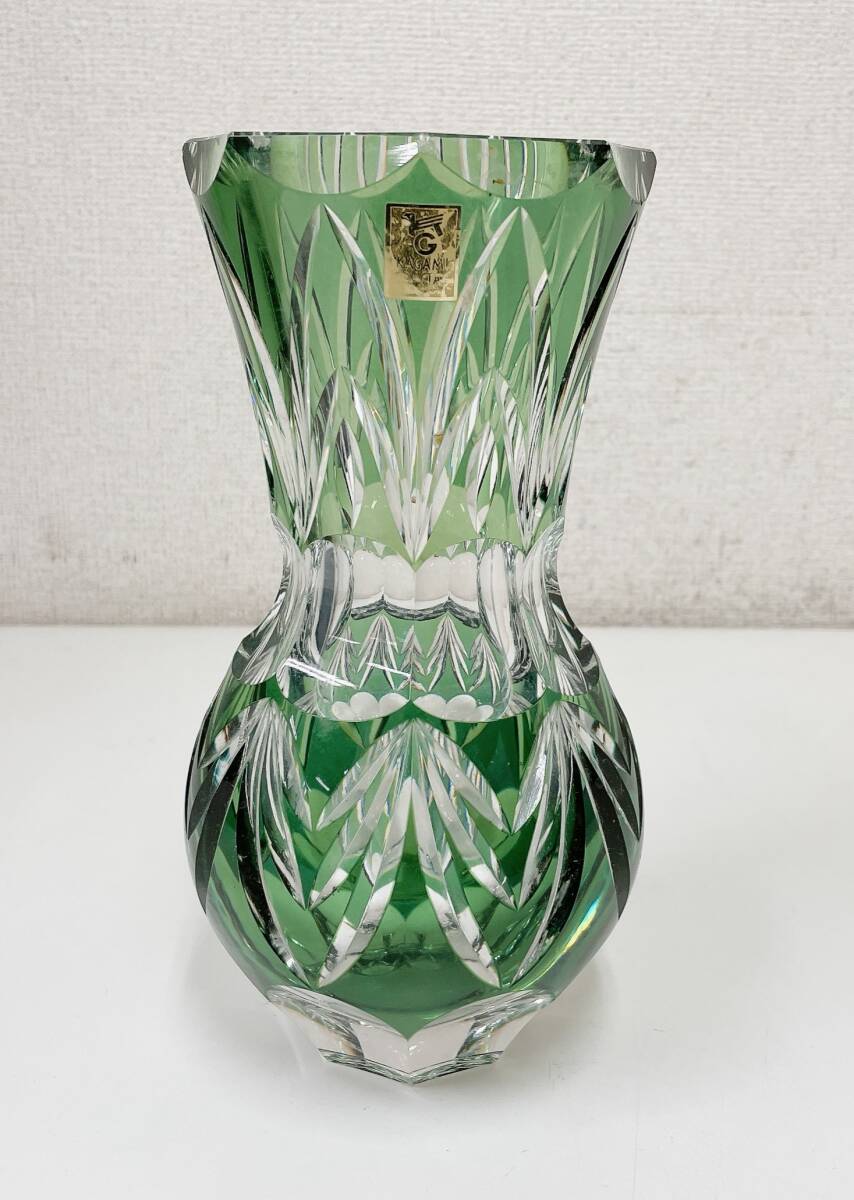 Yahoo!オークション - 【カガミクリスタル 花瓶 KAGAMI CRYSTAL Yahoo!オークション - 【カガミクリスタル 花瓶 KAGAMI CRYSTAL