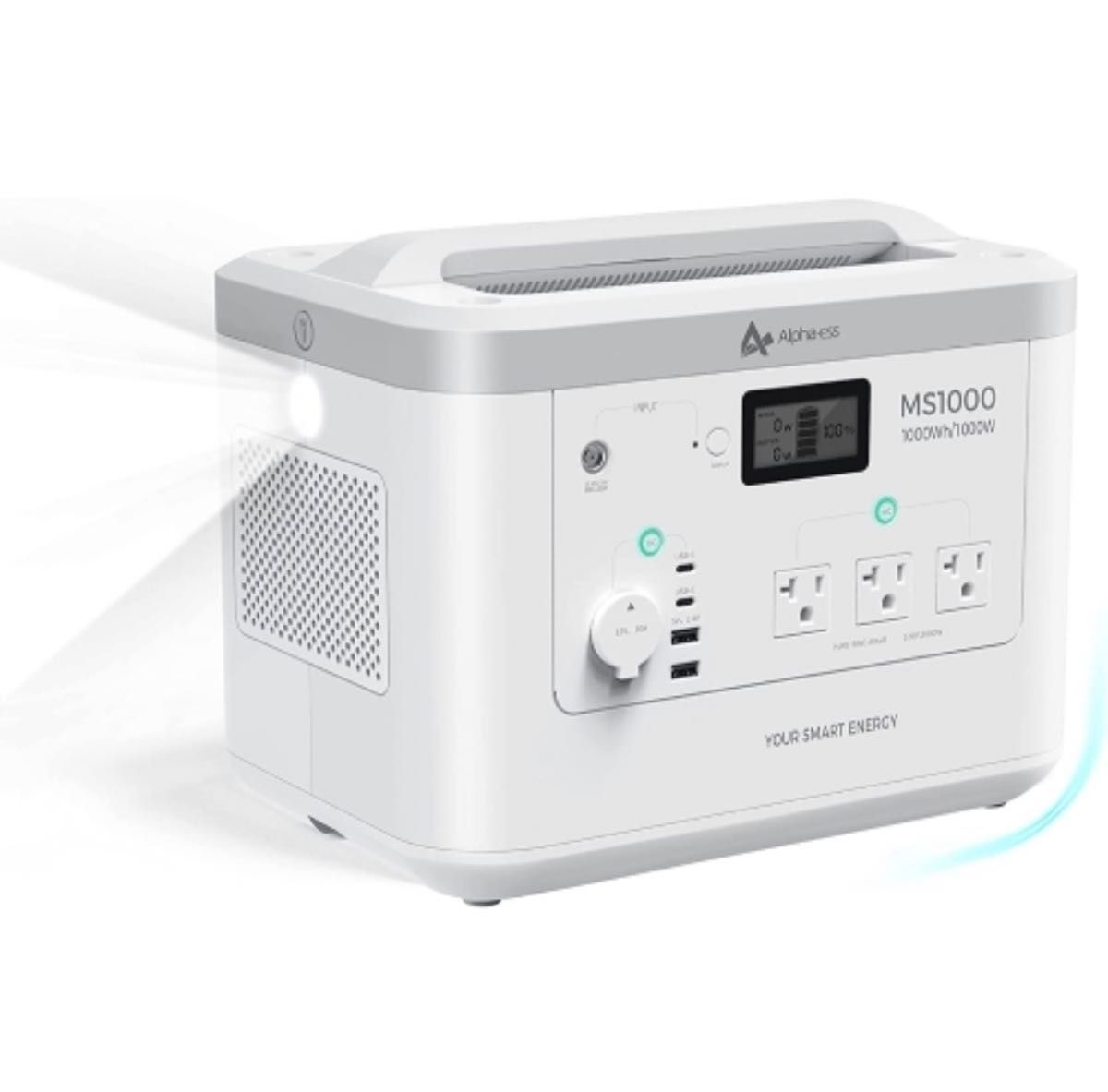最終価格 ポータブル電源 1000Wh MS1000 AlphaESS アウトドア 最終価格 ポータブル電源 1000Wh MS1000 AlphaESS アウトドア