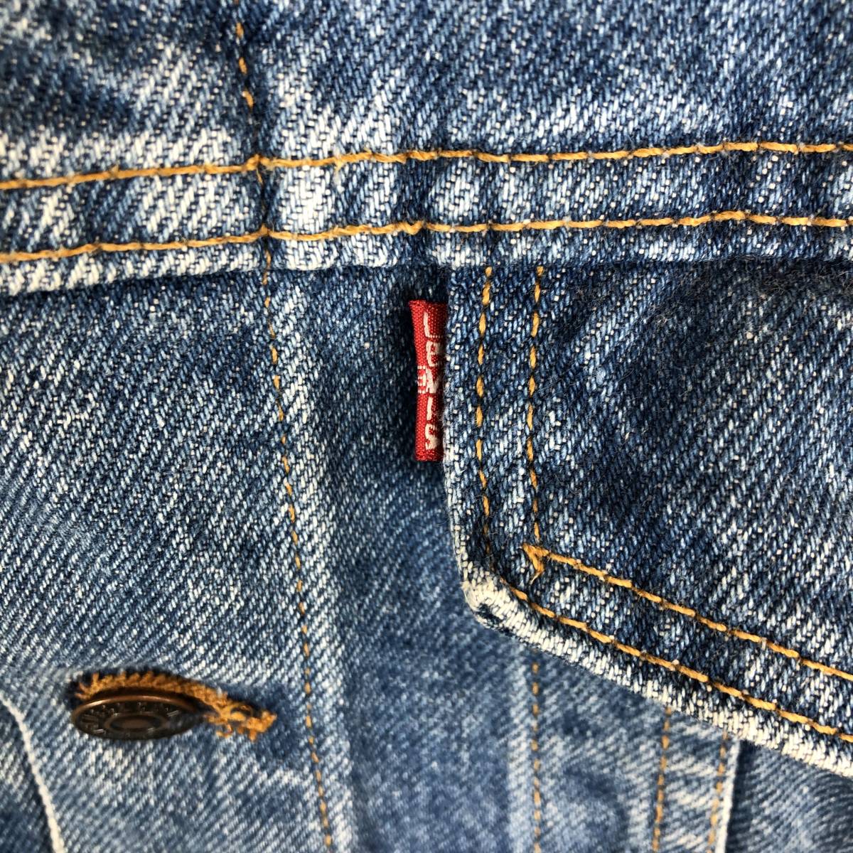 90s USA製 リーバイス デニムジャケット 527刻印 92年 70506 90s USA製 リーバイス デニムジャケット 527刻印 92年 70506