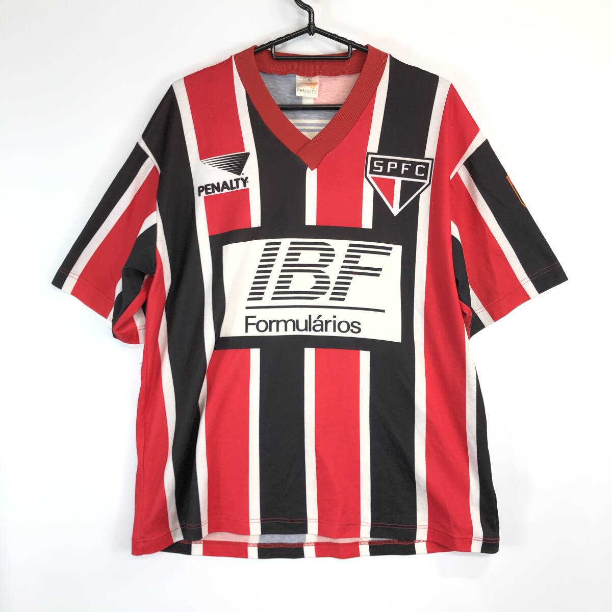 90s 91-92 ペナルティ PENALTY Sao Paulo FC サンパウロFC 半袖 90s 91-92 ペナルティ PENALTY Sao Paulo FC サンパウロFC 半袖