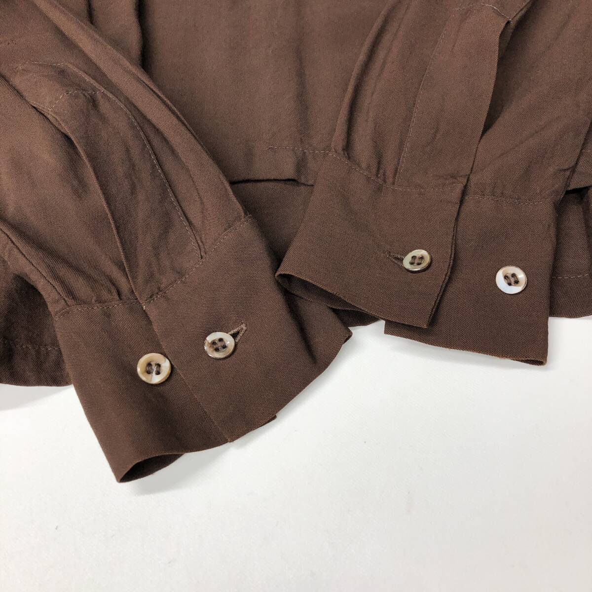 60s Vintage MADE IN CALIFORNIA 長袖ボタンシャツ レーヨン 60s Vintage MADE IN CALIFORNIA 長袖ボタンシャツ レーヨン