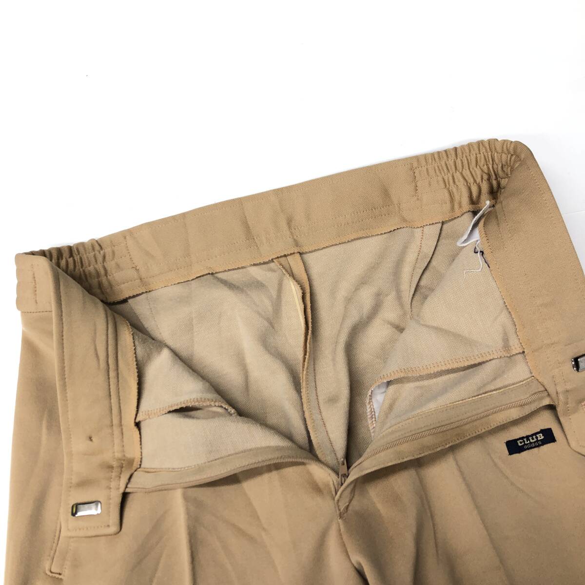 CLUB adidas アディダス スラックス ジャージパンツ ベージュ CLUB adidas アディダス スラックス ジャージパンツ ベージュ