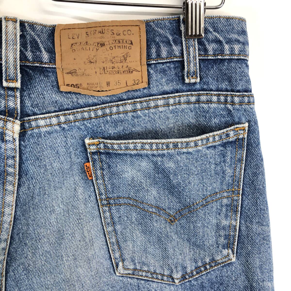 90s メキシコ製 リーバイス 505 デニムパンツ W35 40505-0216 90s メキシコ製 リーバイス 505 デニムパンツ W35 40505-0216