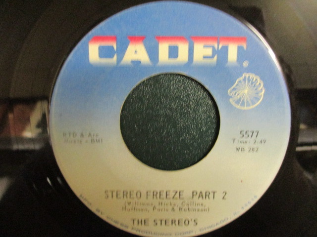 The Stereo's ： Stereo Freeze 7'' / 45s ★ 60's MOD な Beat の R&B ☆ シングル盤 / EPの画像2