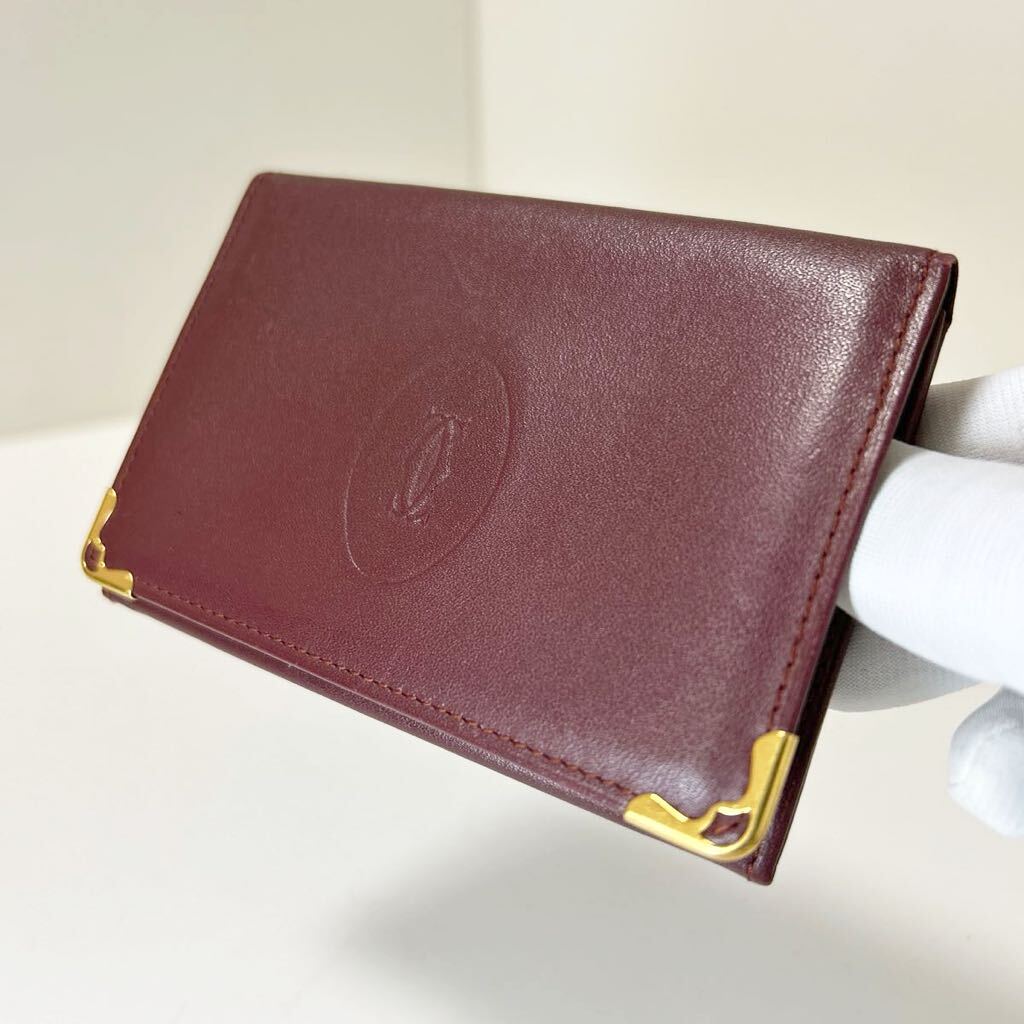 Cartier カルティエ マストライン 2C カードケース 名刺入れ Cartier カルティエ マストライン 2C カードケース 名刺入れ