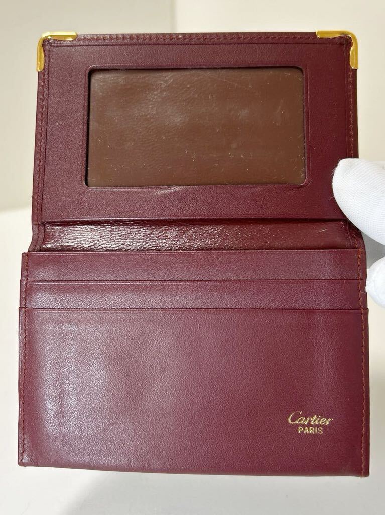 Cartier カルティエ マストライン 2C カードケース 名刺入れ Cartier カルティエ マストライン 2C カードケース 名刺入れ
