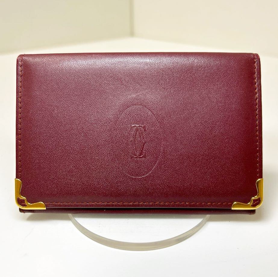 Cartier カルティエ マストライン 2C カードケース 名刺入れ Cartier カルティエ マストライン 2C カードケース 名刺入れ