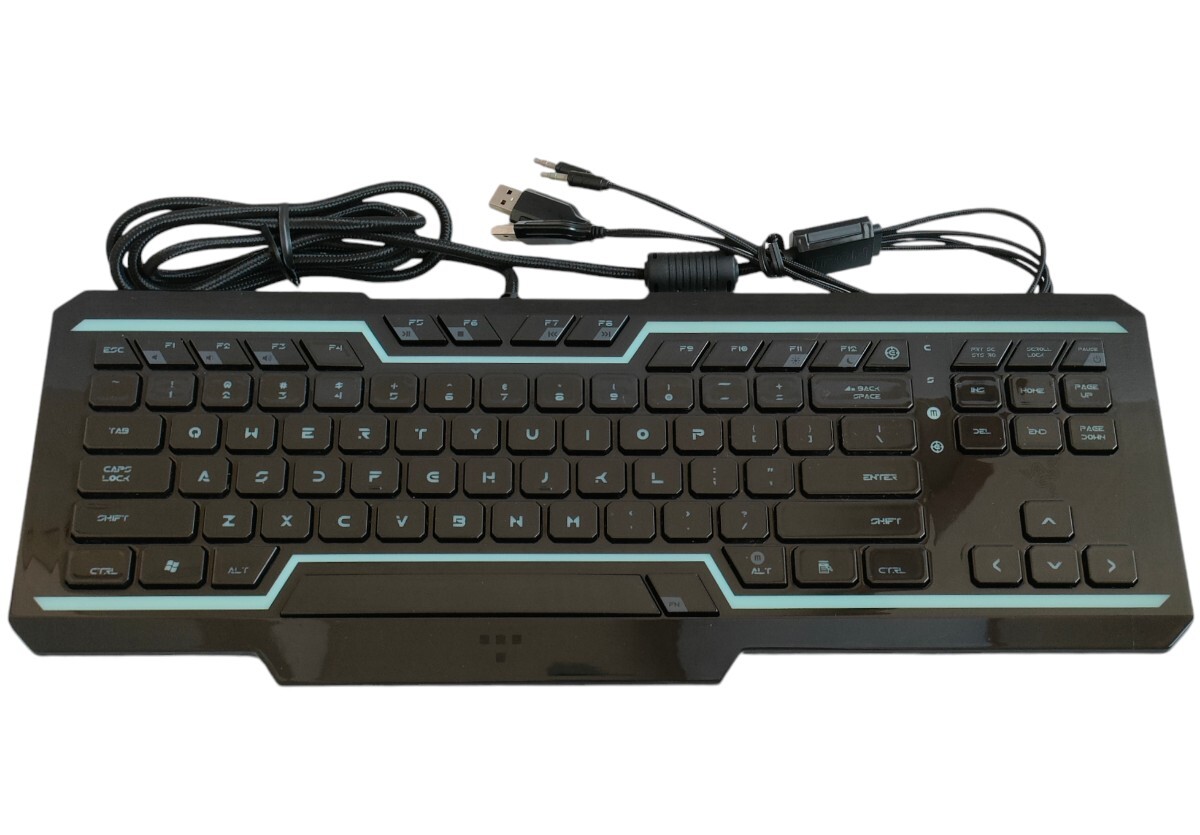 TRON Gaming Keyboard Gaming MOUSE AND MAT Designed by Razer 希少レア品  ゲーミングキーボード キーボード マウス マウスパッド