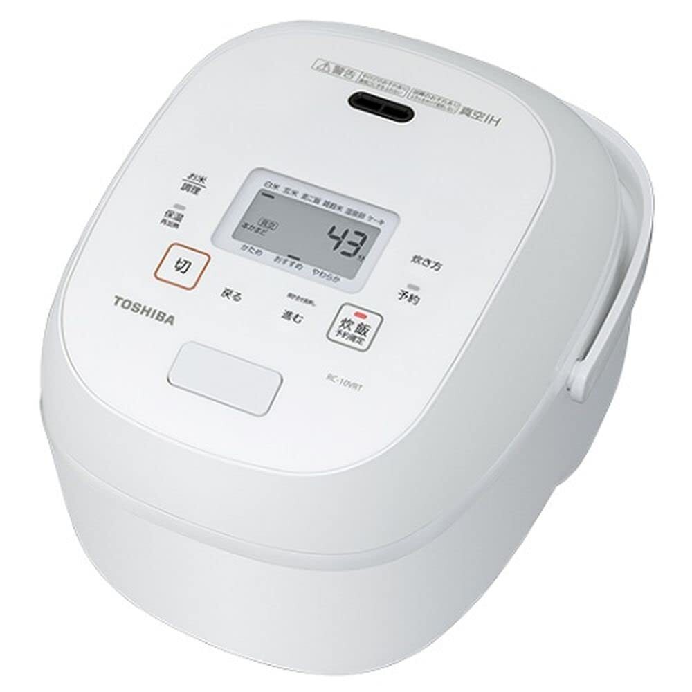 【中古】RC-10VRT-W(ホワイト) 真空IHジャー炊飯器 5.5合