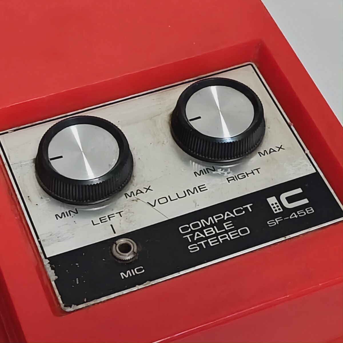 ナショナル ポータブルレコードプレーヤー SF-458 昭和レトロ ナショナル ポータブルレコードプレーヤー SF-458 昭和レトロ