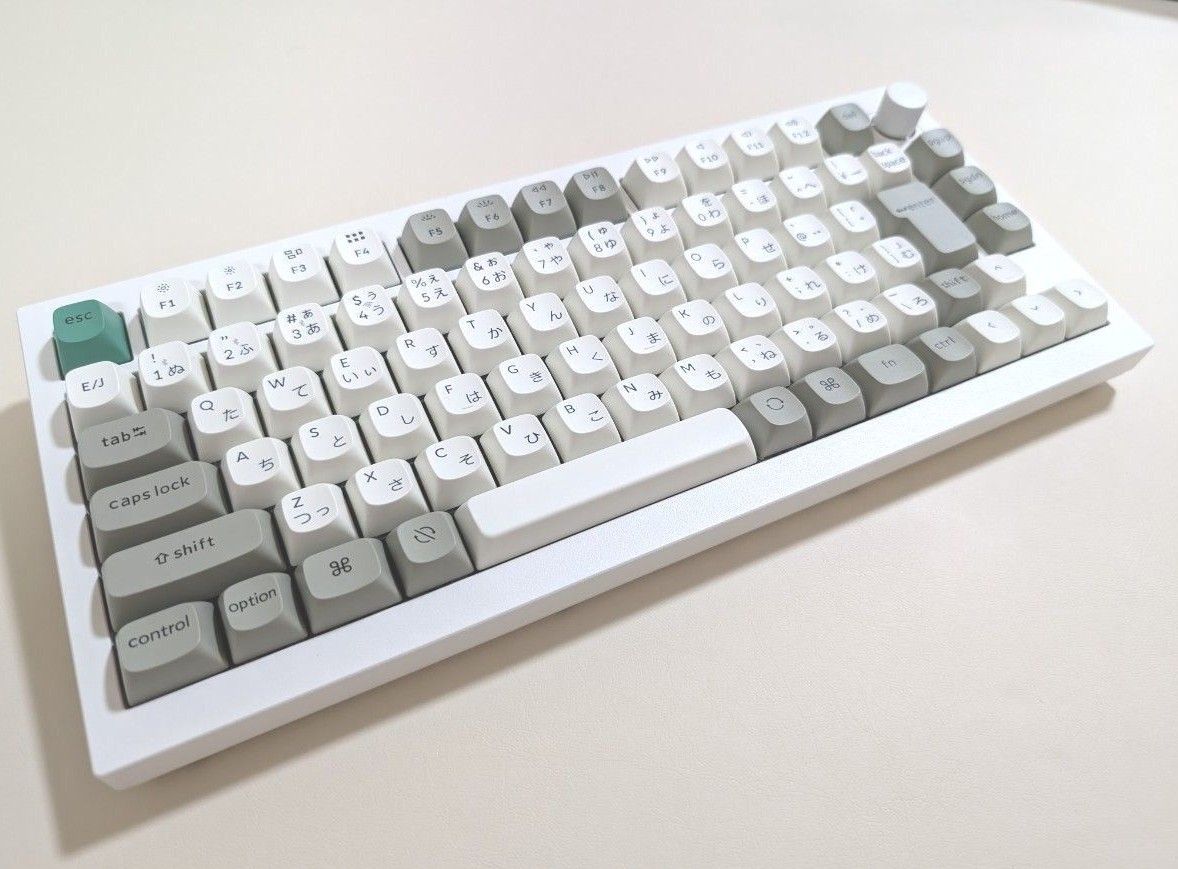 Keychron Q1 MAX 日本語配列 茶軸 メカニカルキーボードノブ Keychron Q1 MAX 日本語配列 茶軸 メカニカルキーボードノブ
