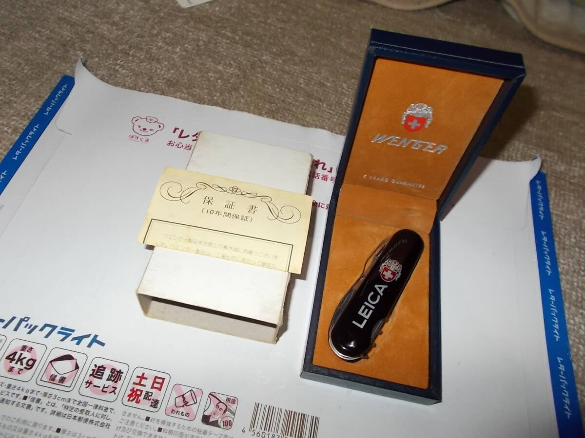 5440円 未使用品 オールド ウェンガー LEICA ライカ ブラック 5440円 未使用品 オールド ウェンガー LEICA ライカ ブラック