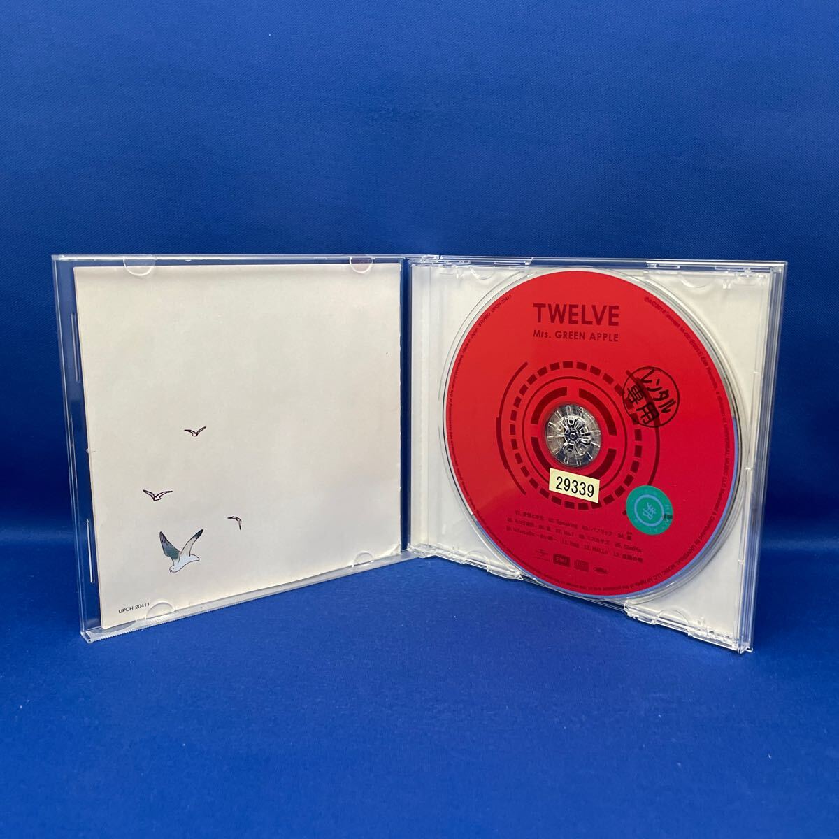 TWELVE Mrs.GREEN APPLE ミセス グリーンアップル アルバム CD TWELVE Mrs.GREEN APPLE ミセス グリーンアップル アルバム CD