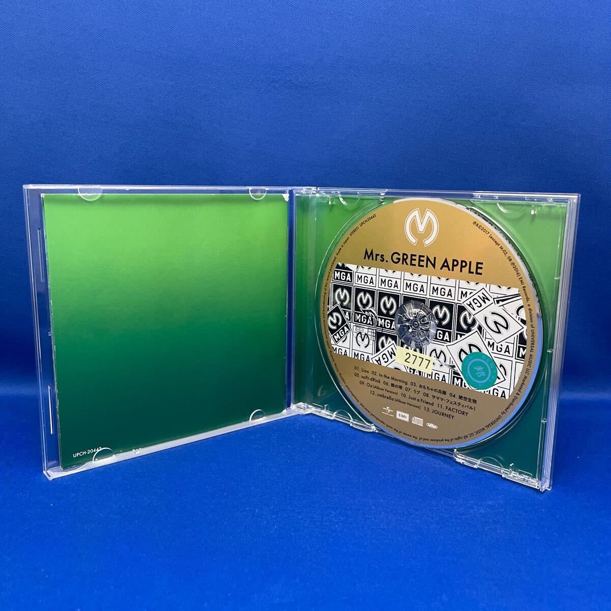 Mrs.GREEN APPLE ミセス グリーン アップル アルバム CD 2nd Mrs.GREEN APPLE ミセス グリーン アップル アルバム CD 2nd