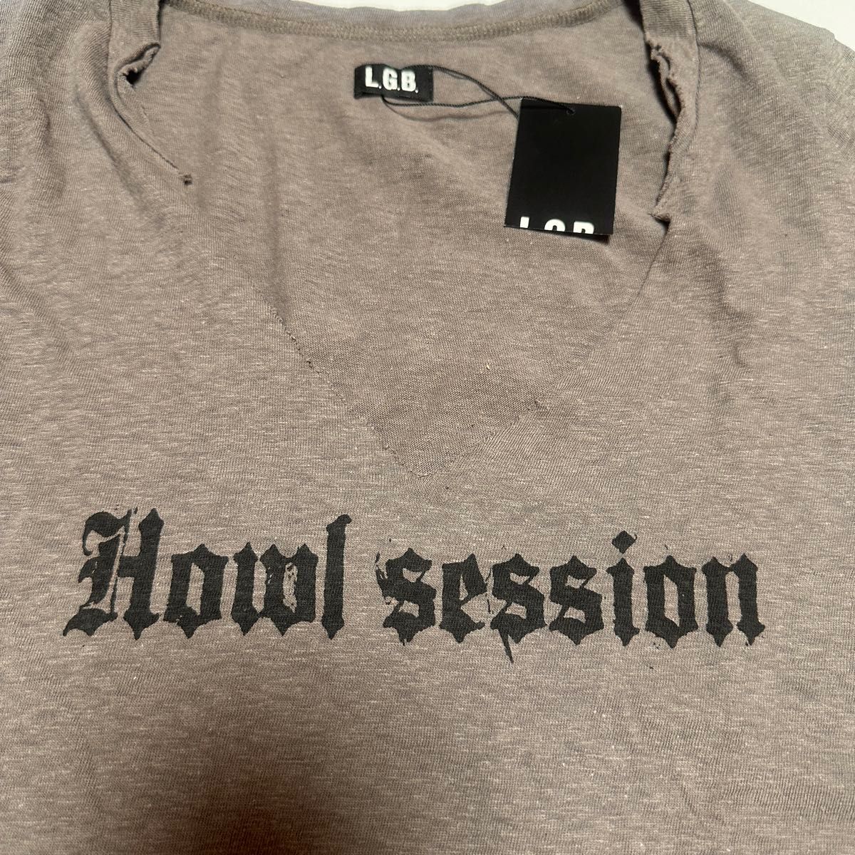 新品タグ付き/LGB/HOWL SESSION/Tシャツ/半袖/ルグランブルー 新品タグ付き/LGB/HOWL SESSION/Tシャツ/半袖/ルグランブルー