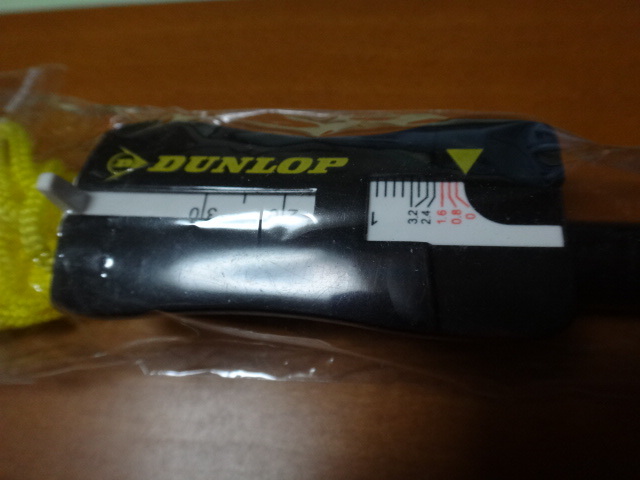 ＊ DUNLOP ステッカー、デプスゲージ（タイヤ摩耗計）つきボールペン 訳あり ★ 弐肆 送ネ_画像5