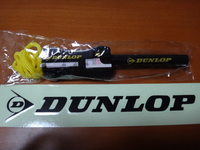 ＊ DUNLOP ステッカー、デプスゲージ（タイヤ摩耗計）つきボールペン 訳あり ★ 弐肆 送ネ_画像4