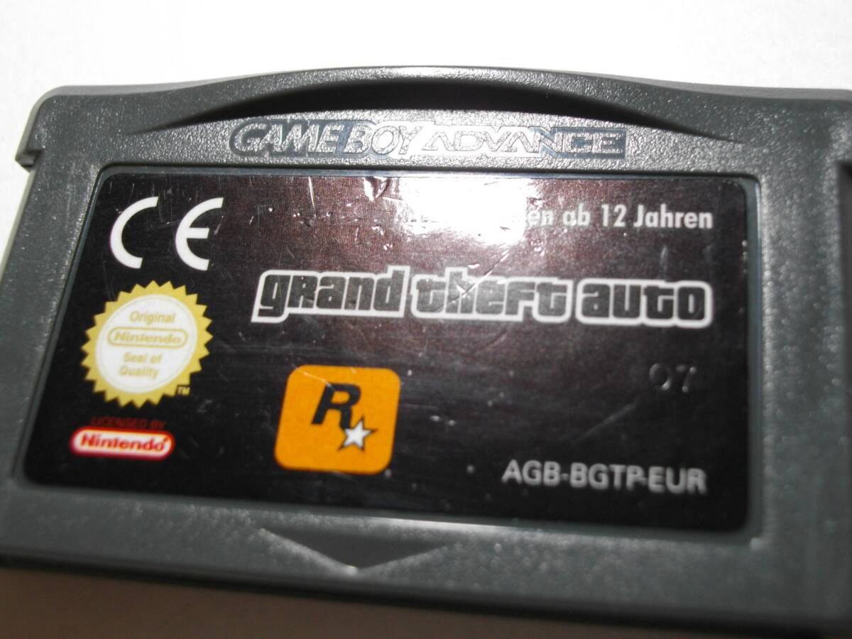 海外版 GBA グランドセフトオート GTA grand theft auto 欧州版 グランド・セフト・オート 海外版 GBA グランドセフトオート GTA grand theft auto 欧州版 グランド・セフト・オート