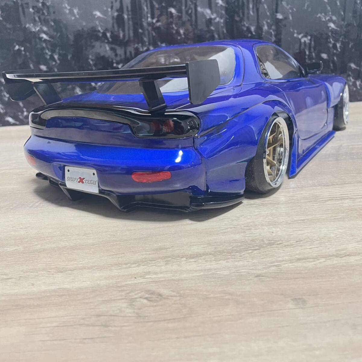 d-like マツダ rx-7 FD 1/10 ラジコン ボディ rc ドリフト d-like マツダ rx-7 FD 1/10 ラジコン ボディ rc ドリフト