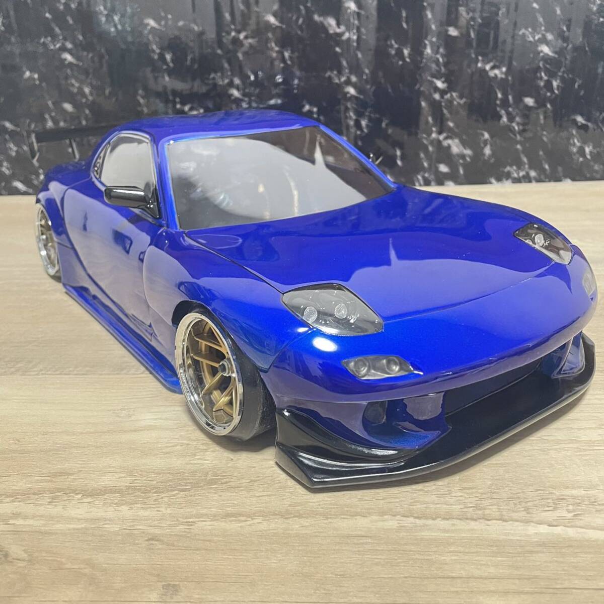 d-like マツダ rx-7 FD 1/10 ラジコン ボディ rc ドリフト d-like マツダ rx-7 FD 1/10 ラジコン ボディ rc ドリフト