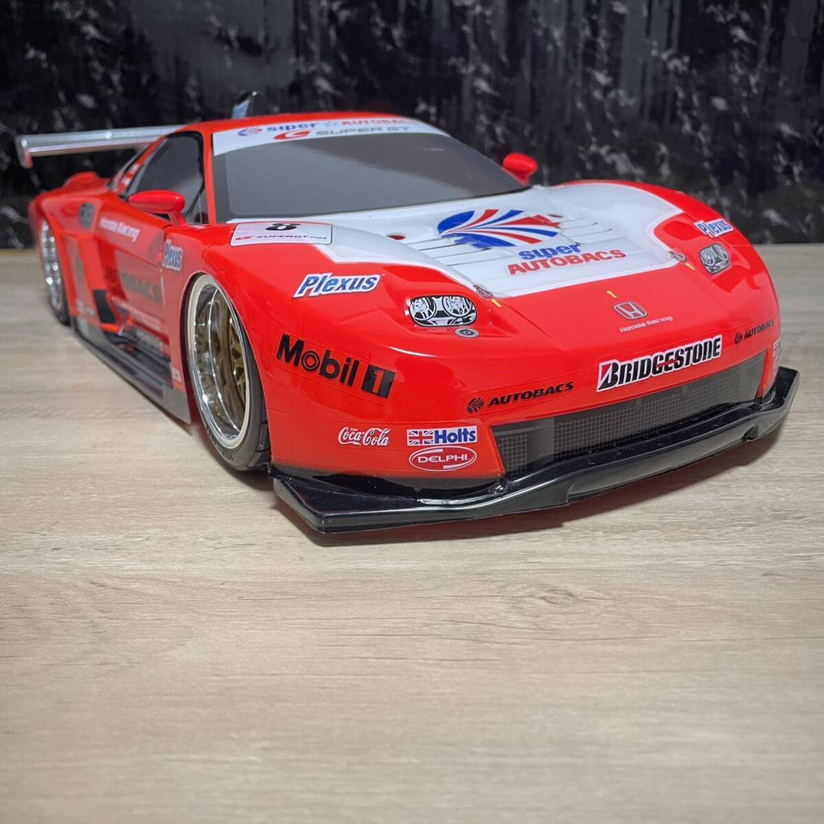 タミヤ ホンダ nsx 1/10 ラジコンボディーrc ツーリング 完成品 タミヤ ホンダ nsx 1/10 ラジコンボディーrc ツーリング 完成品