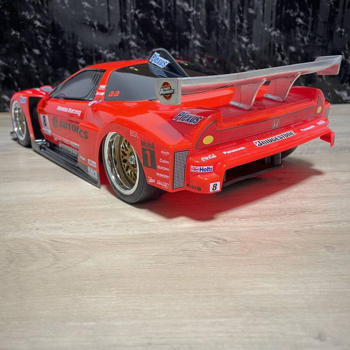 タミヤ ホンダ nsx 1/10 ラジコンボディーrc ツーリング 完成品 タミヤ ホンダ nsx 1/10 ラジコンボディーrc ツーリング 完成品