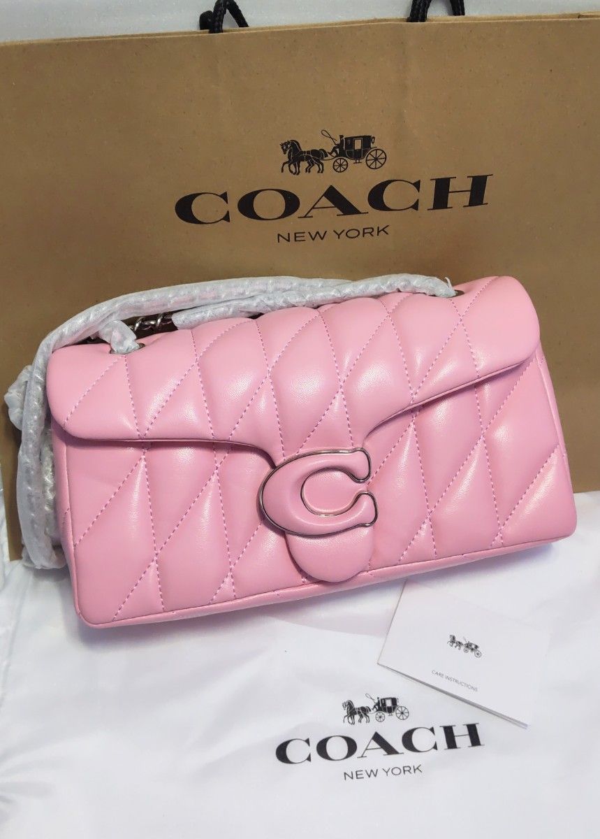 未使用COACHコーチハンドバッグショルダーキルティング2way 未使用COACHコーチハンドバッグショルダーキルティング2way