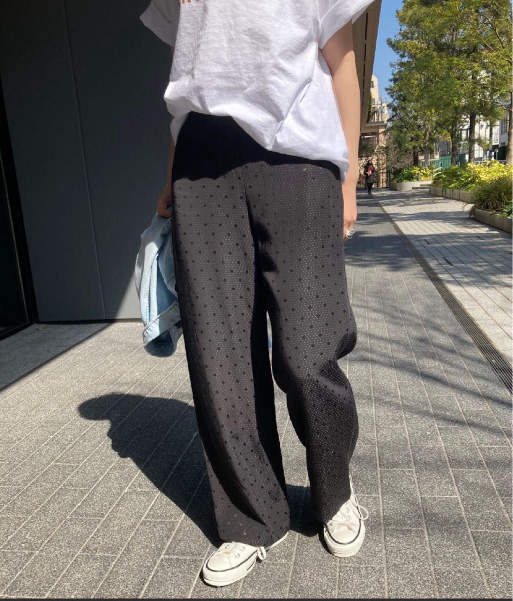 Spick&Span スピックアンドスパン ドットジャガード イージー Spick&Span スピックアンドスパン ドットジャガード イージー