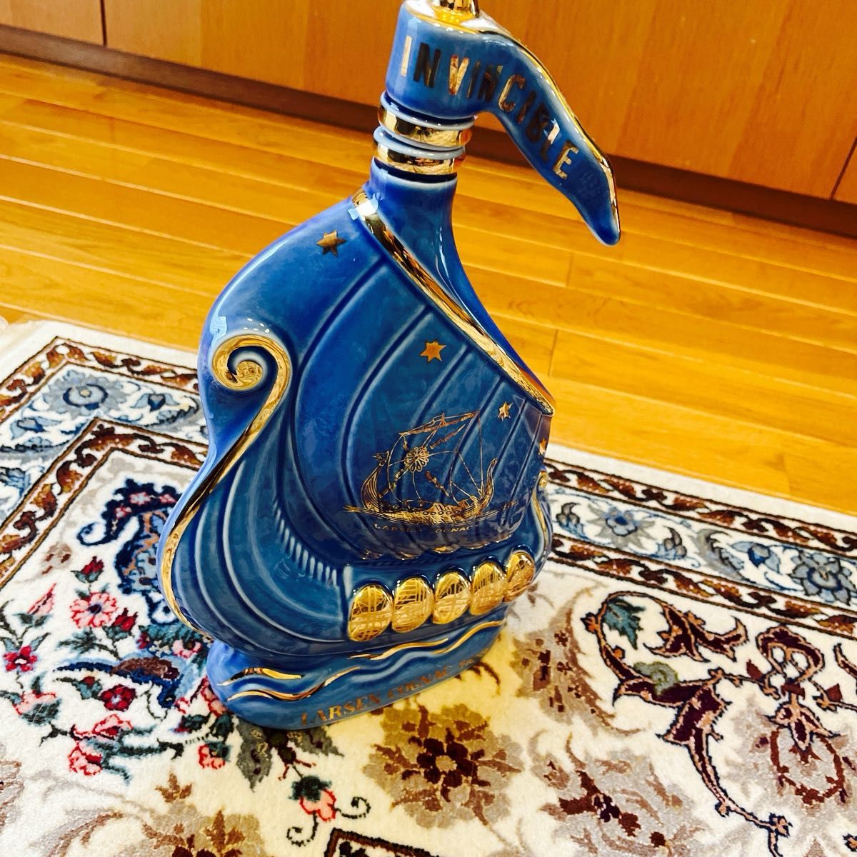 ラーセン LARSEN COGNAC COGNAC 空き瓶 インテリア 船陶器 ラーセン LARSEN COGNAC COGNAC 空き瓶 インテリア 船陶器