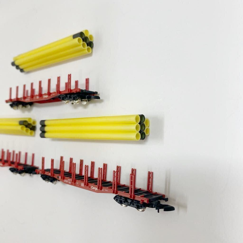 メルクリン Zゲージ 86552 唸っ ドイツ鉄道会社 大型柵柱車3両 メルクリン Zゲージ 86552 唸っ ドイツ鉄道会社 大型柵柱車3両