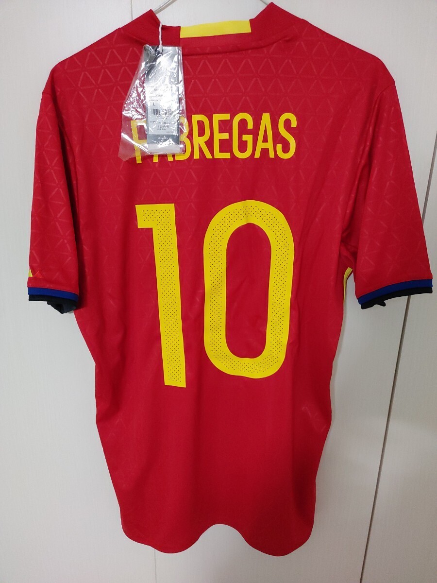 【新品タグ付き】【送料無料】サッカー スペイン代表 セスク・ファブレガス ユニフォーム バルセロナ アーセナル