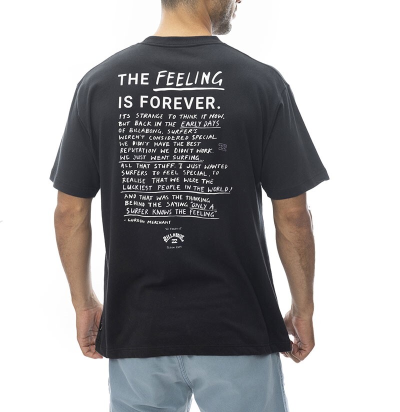 【SALE】★送料無料★2024春夏 新品【BILLABONG/ビラボン】FEELING IS FOREVER Ｔシャツ BLK メンズXL BE011-210