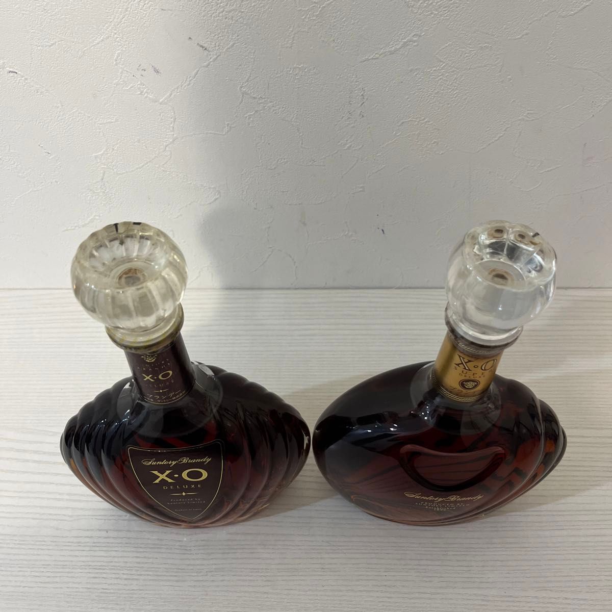 サントリー ブランデー XO デラックスとスーパーデラックス 2本 サントリー ブランデー XO デラックスとスーパーデラックス 2本