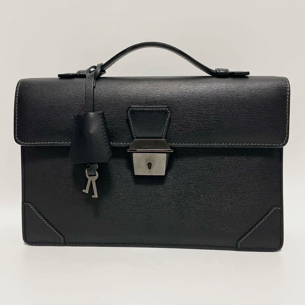dunhill ダンヒル セカンドバッグ レザー ブラック 黒 メンズ dunhill ダンヒル セカンドバッグ レザー ブラック 黒 メンズ