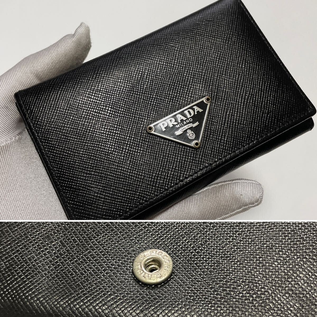 PRADA プラダ カードケース 名刺入れ 三角ロゴ トライアングル PRADA プラダ カードケース 名刺入れ 三角ロゴ トライアングル