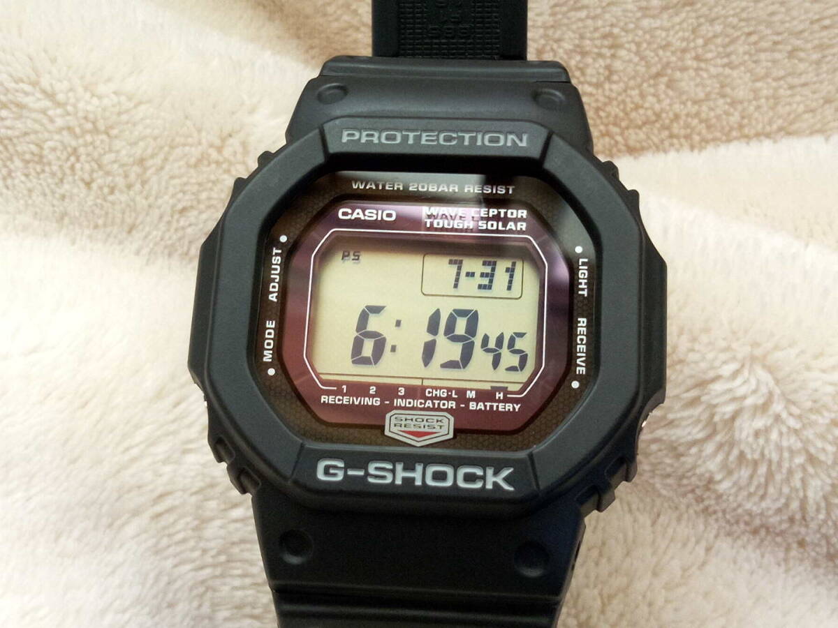 極美品 CASIO G-SHOCK GW-5600J-1JF The G タフソーラー 電波 極美品 CASIO G-SHOCK GW-5600J-1JF The G タフソーラー 電波