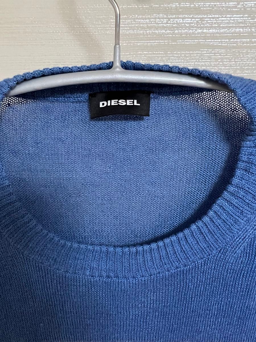 DIESEL ニット セーター メンズL イタリア製 マルチカラー DIESEL ニット セーター メンズL イタリア製 マルチカラー