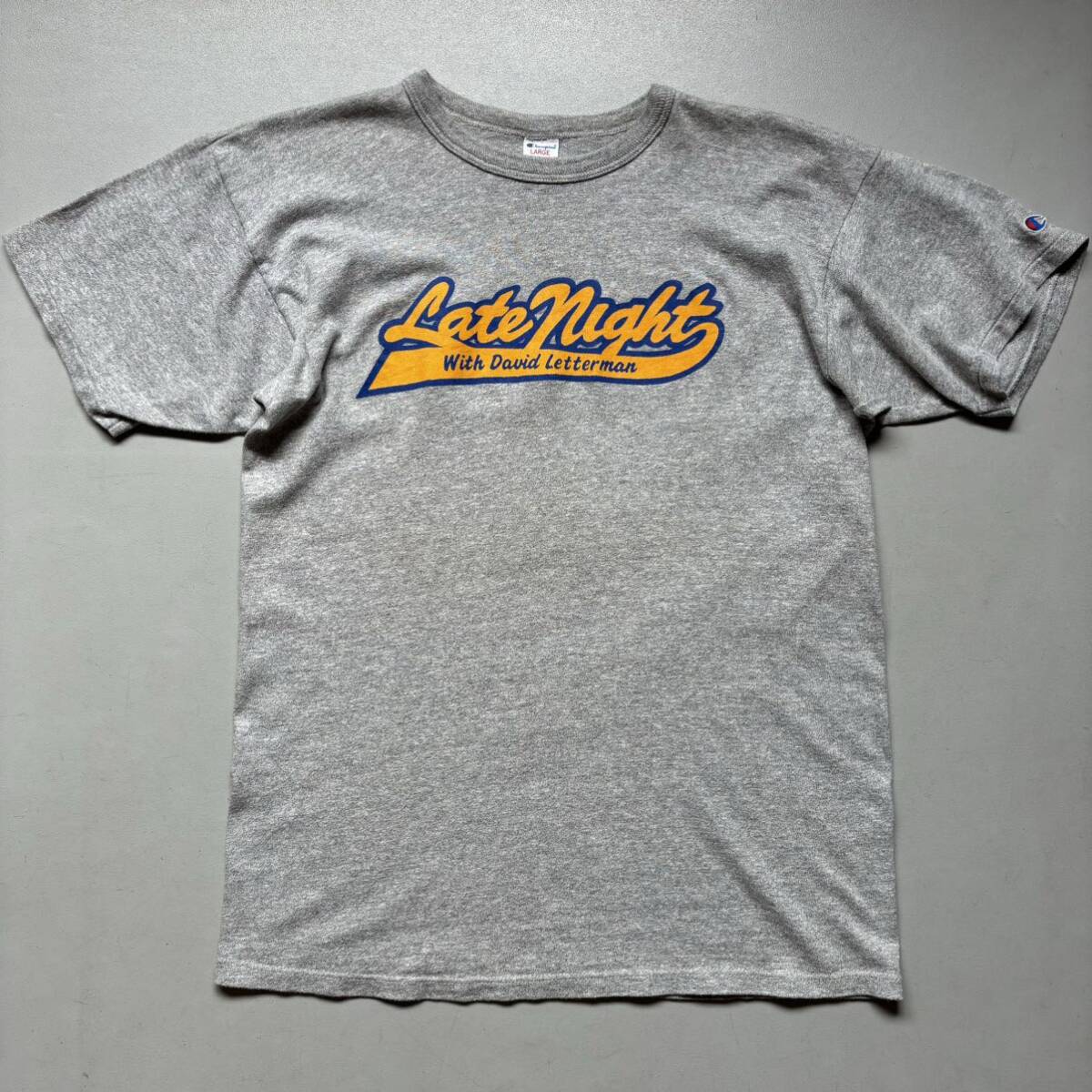 80s champion 88/12 talk show T-shirt “made in USA ”80年代 80s champion 88/12 talk show T-shirt “made in USA ”80年代
