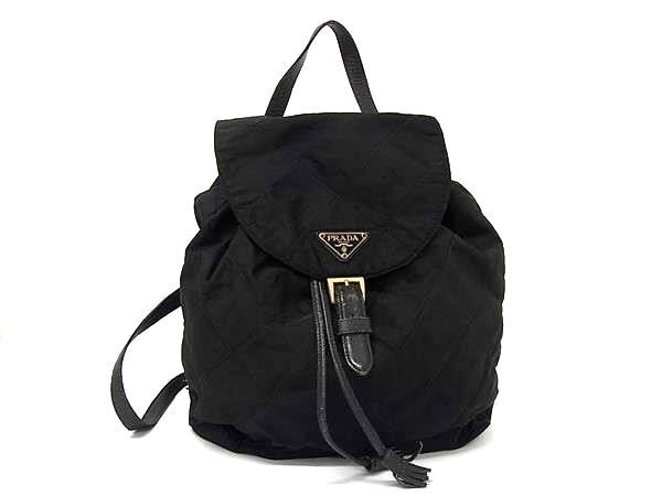 1円 PRADA プラダ テスートナイロン 巾着型 リュックサック 1円 PRADA プラダ テスートナイロン 巾着型 リュックサック