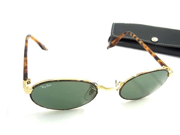 1 jpy # ultimate beautiful goods # Ray-Ban RayBan B&L W2188 tortoise shell style sunglasses glasses men's lady's brown group × lens clear black series AZ7019