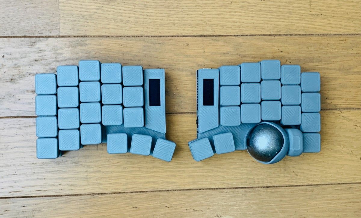 トラックボール付き 分割メカニカルキーボード Keyball39 オール トラックボール付き 分割メカニカルキーボード Keyball39 オール