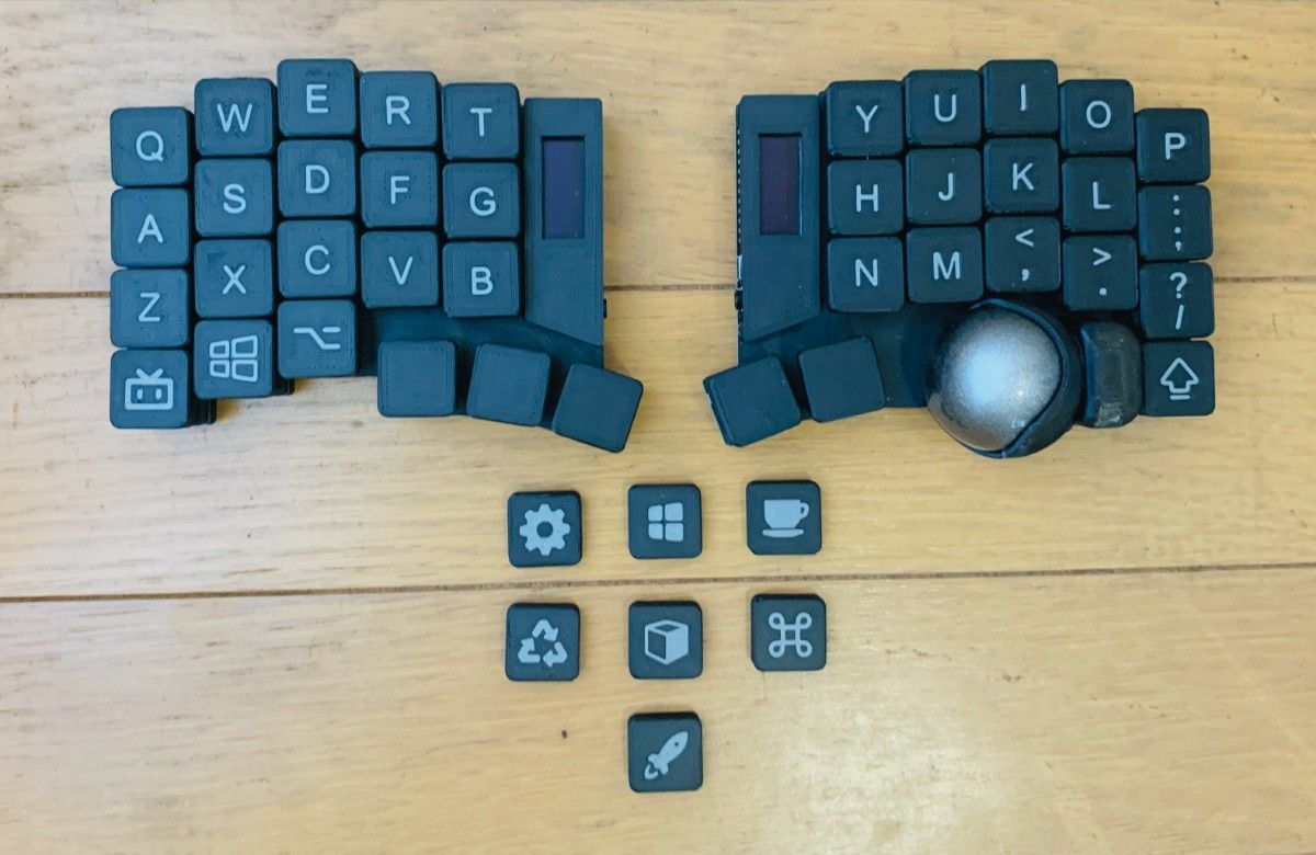 トラックボール付き 分割メカニカルキーボード Keyball39 オール トラックボール付き 分割メカニカルキーボード Keyball39 オール